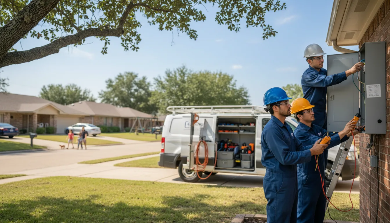 Certified electrician providing emergency electrical services in Odum, GA